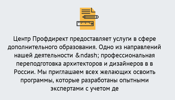 Почему нужно обратиться к нам? Инта Профессиональная переподготовка по направлению «Архитектура и дизайн»